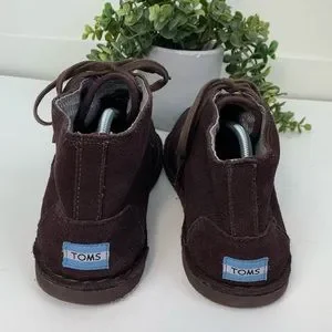 TOMS Mateo Chukka Boots Mens 9.5 Chestnut Brown Suede Casual Ankle Boot Toms | Shoes | Toms Mens Mateo Suede Ankle Chukka Boots  main image 4